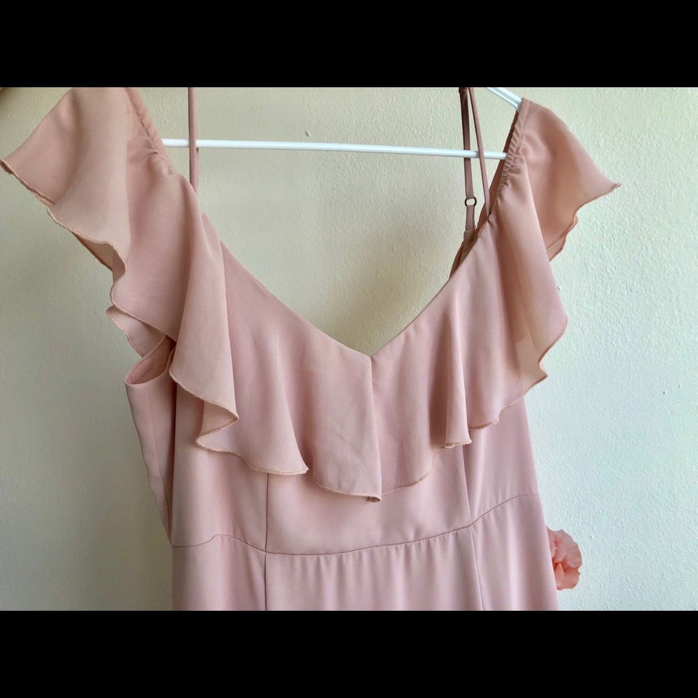 Bridesmaid dress in Dusty Blush Crisp color - Picture 6 of 6